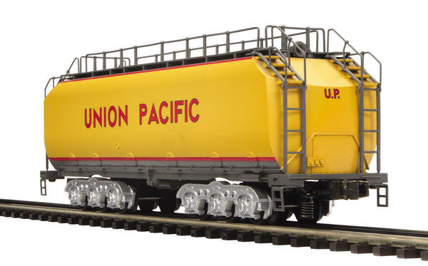 MTH Premier 20-3857 Union Pacific Auxiliary Water Tender I (Hi-Rail Wheels) #907857. Die Cast O SCALE NEW