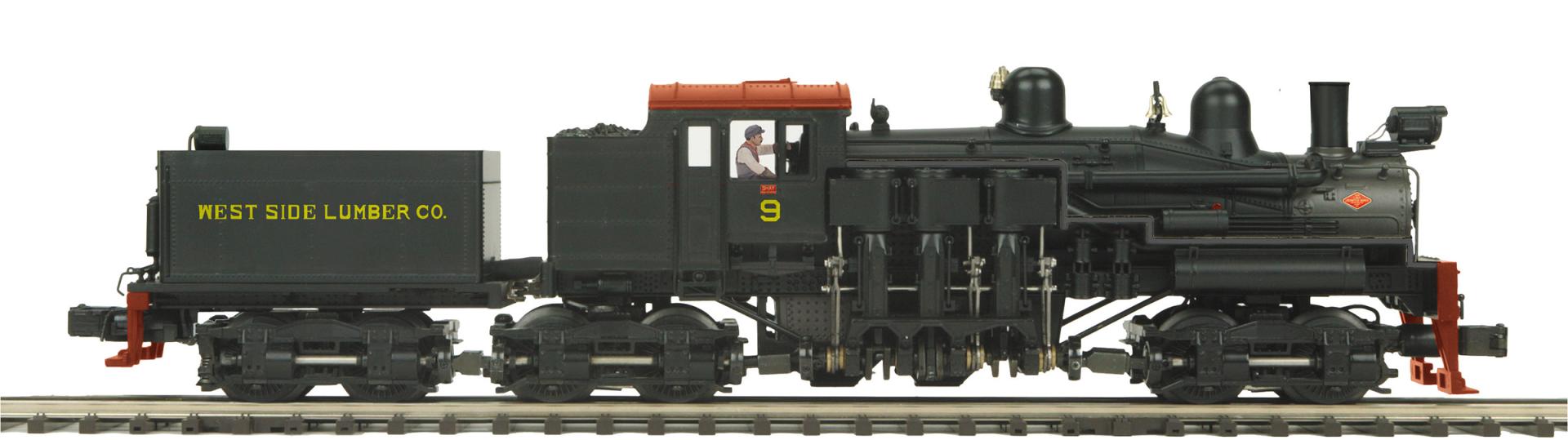 MTH Premier 20-3877-1 West Side Lumber Co. 3-Truck Shay