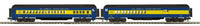 MTH Premier 20-41020 Alaska Premier 2-Car 70' Madison Comb/Din Passenger Set  O Scale  NEW