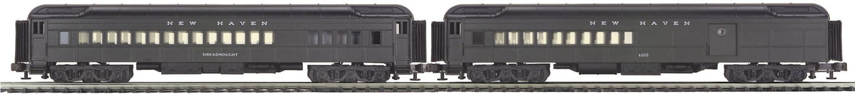 MTH Premier 20-4140 New Haven 2-Car 70' Madison Comb/Din Passenger Set