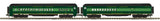 MTH Premier 20-4177 Southern 2-Car 70' Madison Comb/Din Passenger Set O SCALE NEW