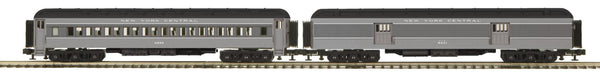 MTH Premier 20-44001 New York Central 70' Madison Baggage/Coach Passenger Set . O SCALE NEW