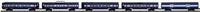 MTH 20-6008, 20-6108 Baltimore & Ohio Passenger Car Set (Set of 7 Car Set) O Scale Like New