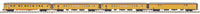 MTH 20-64203 Chessie B&O 4 Car 70' Streamlined Passenger Set with 20-64204, 20-64205, 20-64206 AND 20-64207 Passenger Cars