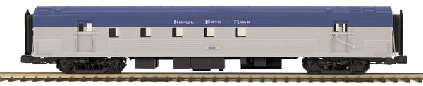 MTH 20-64236 Nickel Plate 70' Streamliner RPO Passenger Car O-Scale