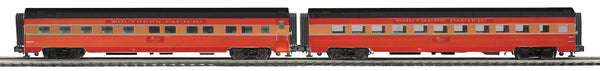 MTH Premier 20-64238 Southern Pacific 2-Car 70 Streamlined Slpr/Diner Passenger Set #9028 #10207. O SCALE NEW