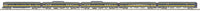 MTH Premier 20-65095 Alaska 5-Car 70' Streamlined Passenger Set (Smooth Sided) O SCALE Like New