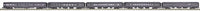 MTH Premier 20-65241 New York Central NYC Gray 5-Car 70' Streamlined Passenger Set Smooth Sided O SCALE NEW