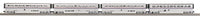 MTH Premier 20-6537 Amtrak SuperLiner Set O SCALE NEW Damaged Box