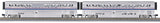 MTH Premier 20-6541 Amtrak 2-Car SuperLiner Slpr/Diner Set - Amtrak 5 Stripe . O SCALE Like New