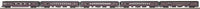 MTH Premier 20-6557 Pennsylvania 5-Car 70' ABS Passenger Set #6695 (Skyline View, 4126, 6595, 4158, 4100). O SCALE Like New