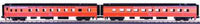 MTH Premier 20-6623 Southern Pacific Daylight  70' Sleeper/Diner 2-Car Set - Slpr-Mount Hood 600, Lake Pepin 156. O SCALE NEW