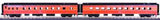 MTH Premier 20-6623 Southern Pacific Daylight  70' Sleeper/Diner 2-Car Set - Slpr-Mount Hood 600, Lake Pepin 156. O SCALE NEW