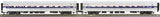 MTH Premier 20-6656 Amtrak 2-Car Amfleet Passenger Set #21253 Coach 1, #21200 Coach 2. O SCALE Like New