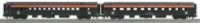 MTH Premier 20-6662 New Haven 2-Car 70' ABS Slpr/Diner Passenger Set - Smooth - NH Slpr. = 618 "Gully Hill" Diner, 920 "Monroe Tavern" O SCALE NEW