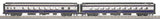 MTH 20-6565, 20-6665 Baltimore & Ohio Steamlined Passenger Set (Set of 7 Cars) O Scale Like New