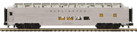 MTH Premier 20-67133 Burlington O Scale Premier 70' Streamlined Full Length Vista Dome Passenger Car (Ribbed Sided) NEW