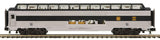 MTH Premier 20-67197 New Haven O Scale Premier 70' Streamlined Full Length Vista Dome Passenger Car in Ribbed Sided. NEW