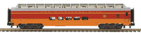 MTH Premier 20-67284 Milwaukee Road O Scale Premier 70' Streamlined Full Length Vista Dome Passenger Car (Smooth Sided) O SCALE NEW