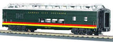 MTH Premier 20-6735 Kansas City Southern 70' ABS Full Length Vista Dome Passenge Car- Smooth As is O SCALE Like New