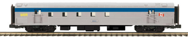 MTH Premier 20-68138 VIA Rail CANADA O Scale Premier 70' Streamlined RPO Passenger Car (Ribbed Sided) O SCALE NEW