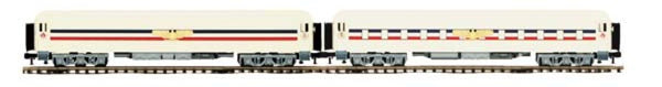 MTH Premier 20-69003 American Freedom 2-Car 70' Madison Coach/Coach Passenger Set O SCALE NEW