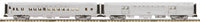 MTH Premier 20-69196 Santa Fe O Scale Premier 2-Car 70' Streamlined Baggage/Coach Passenger Set (Ribbed Sided) Road #3538 #2942 NEW