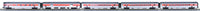 MTH Premier 20-80003C New Haven O Scale Premier 5-Car 70' Streamlined Passenger Set (Smooth Sided) NEW