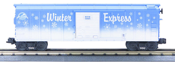 MTH Premier 20-80003E Christmas RailKing Box Car O SCALE NEW