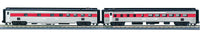 MTH Premier 20-80005B New Haven  Premier 2-Car 70' Streamlined Slpr/Diner Passenger Set O Scale NEW