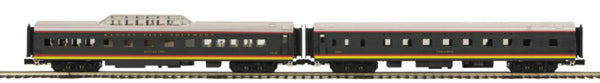 MTH Premier 20-80008E Kansas City Southern 70' Streamlined Slpr/Vista Dome Passenger Set O Scale NEW