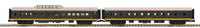 MTH Premier 20-80008f Kansas City Southern Premier 2-Car 70' Streamlined Slpr/Vista Dome Passenger Set  O Scale  NEW