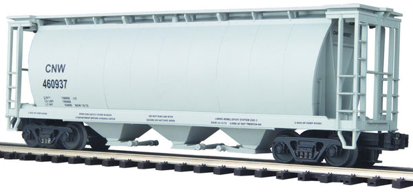 MTH Premier 20-90016b Chicago & North Western O Scale Premier 3-Bay Cylindrical Hopper Car O SCALE NEW