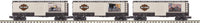 MTH Premier 20-90173 Harley-Davidson O Scale Premier 3-Car Box Car Set  NEW