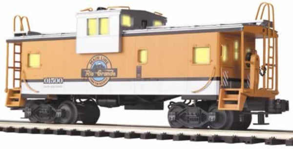 MTH Premier 20-91024 Denver & Rio Grande Western Extended Vision Caboose O Scale NEW Damaged Box