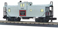 MTH Premier 20-91063 Burlington Extended Vision Caboose O Scale Like New