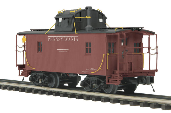 MTH Premier 20-91225 Pennsylvania N-6b Caboose w/Operating Signal Man O SCALE Like New