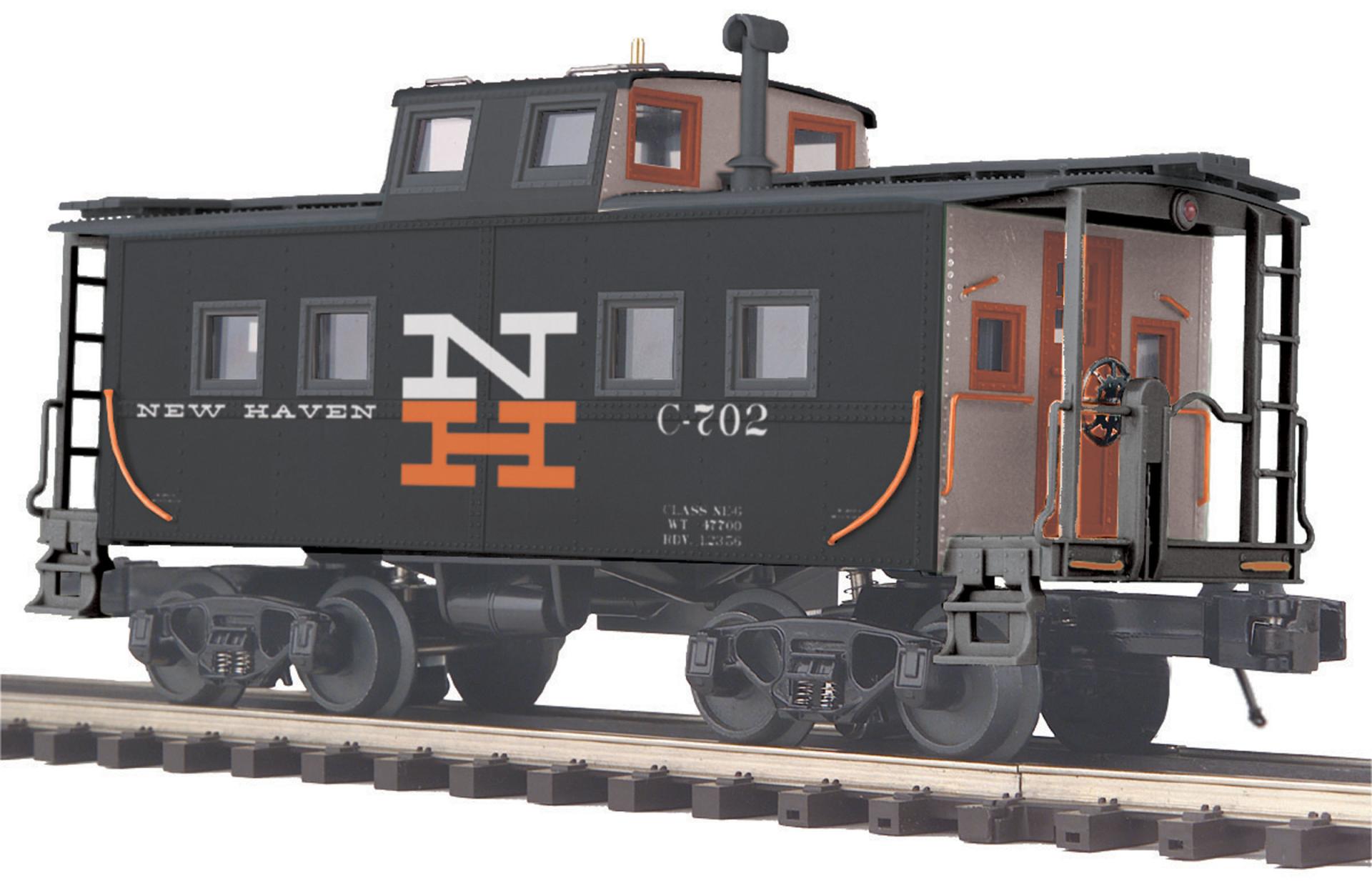 MTH Premier 20-91344 New Haven Steel Caboose - Center Cupola O Scale NEW