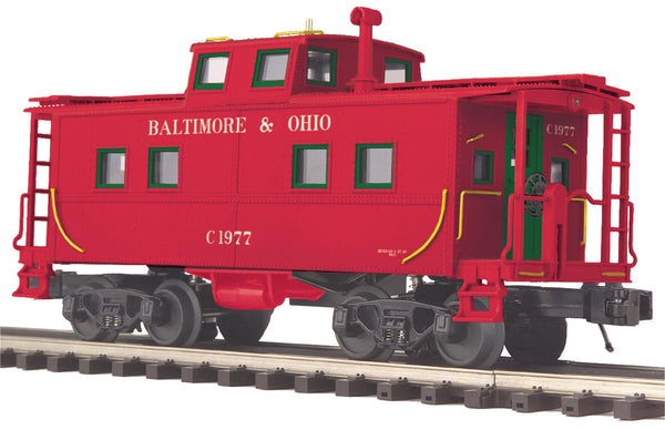 MTH Premier 20-91353 Baltimore & Ohio Steel Caboose - Center Cupola #1978 O SCALE NEW