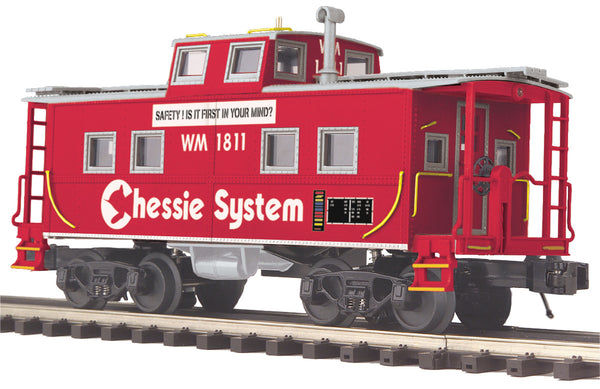MTH 20-91354 Chessie #1811 Steel Caboose O-Scale