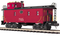 MTH Premier 20-91373 New York Central NYC RED Steel Caboose O SCALE Like New