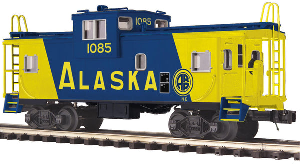 MTH Premier 20-91552 Alaska Extended Vision Caboose O SCALE NEW