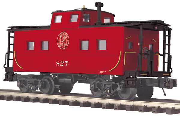 MTH Premier 20-91652 Pittsburgh & West Virginia P&WV Center Cupola Steel Caboose