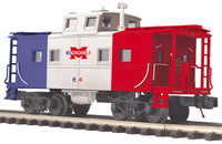 MTH Premier 20-91665 Monongahela Steel Caboose (Center Cupola) #64, #65. O SCALE NEW