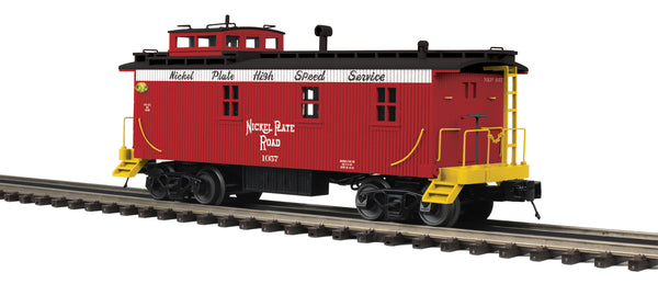 MTH Premier 20-91776 Nickel Plate Road 35 Woodsided Caboose . O SCALE NEW