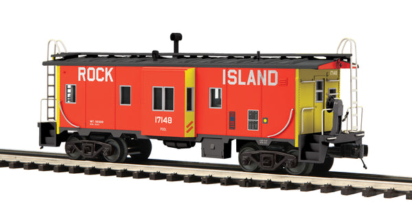 MTH Premier 20-91786 Rock Island Bay Window Caboose #17148. O SCALE NEW