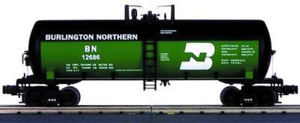 MTH Premier 20-9200L Burlington Northern Car No. 12686 Heavy ABS Plastic Shell . O SCALE NEW