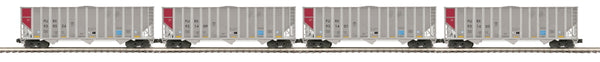 MTH Premier 20-92157 First Union Rail Coke Hopper 4 car set