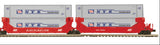 MTH Premier 20-92242B SOO Line Twin Stack Container #54569 2 CAR SET NO BOX NEW O SCALE NEW