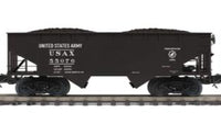 MTH Premier 20-92258F U.S. Army 2-Bay Flat End Offset Hopper Car #55076 O Scale NEW